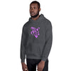 Kenya Unisex Hoodie - Magenta Home, Kenyan Map