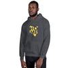 Kenya Unisex Hoodie - Yellow Home, Kenyan Map