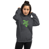 Kenya Unisex Hoodie - Grass Green Home, Kenyan Map
