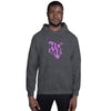 Kenya Unisex Hoodie - Magenta Home, Kenyan Map