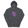 Kenya Unisex Hoodie - Magenta Home, Kenyan Map