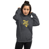 Kenya Unisex Hoodie - Yellow Home, Kenyan Map