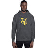 Kenya Unisex Hoodie - Yellow Home, Kenyan Map