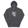 Kenya Unisex Hoodie - White Home, Kenyan Map
