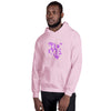 Kenya Unisex Hoodie - Magenta Home, Kenyan Map