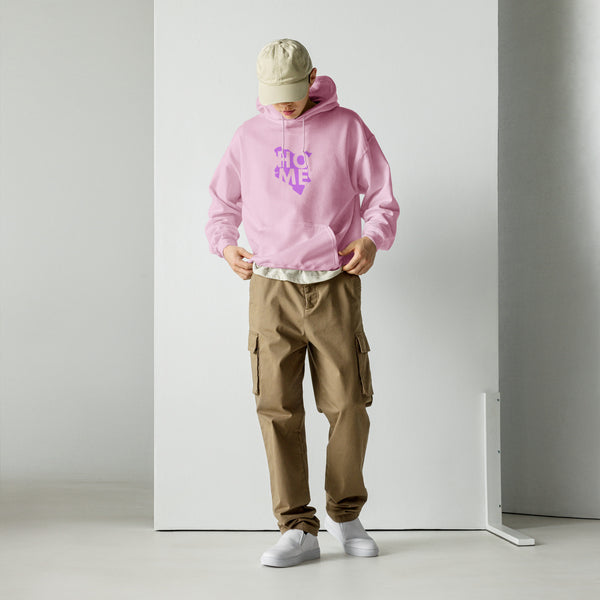 Kenya Unisex Hoodie - Magenta Home, Kenyan Map