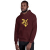 Kenya Unisex Hoodie - Yellow Home, Kenyan Map