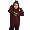 Kenya Unisex Hoodie - Grass Green Home, Kenyan Map