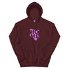 Kenya Unisex Hoodie - Magenta Home, Kenyan Map