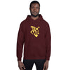 Kenya Unisex Hoodie - Yellow Home, Kenyan Map
