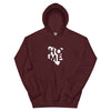 Kenya Unisex Hoodie - White Home, Kenyan Map