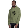 Kenya Unisex Hoodie - Black Home, Kenyan Map