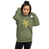 Kenya Unisex Hoodie - Yellow Home, Kenyan Map