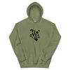 Kenya Unisex Hoodie - Black Home, Kenyan Map