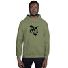 Kenya Unisex Hoodie - Black Home, Kenyan Map