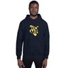Kenya Unisex Hoodie - Yellow Home, Kenyan Map