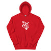 Kenya Unisex Hoodie - White Home, Kenyan Map