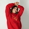 Kenya Unisex Hoodie - Orange Home, Kenyan Map