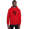 Kenya Unisex Hoodie - Black Home, Kenyan Map