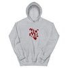 Kenya Unisex Hoodie - Maroon Home, Kenyan Map