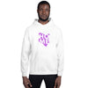 Kenya Unisex Hoodie - Magenta Home, Kenyan Map
