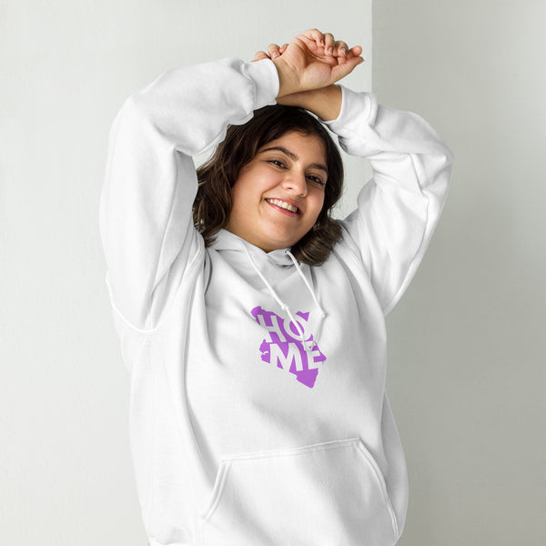 Kenya Unisex Hoodie - Magenta Home, Kenyan Map