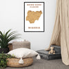 “Bring Home Closer: Nigeria” Premium Framed Print