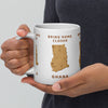 Bring Home Closer – Ghana Map Mug